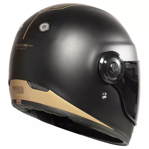 Capacete Fechado Origine Vega Ten Preto Fosco Edição Limitada