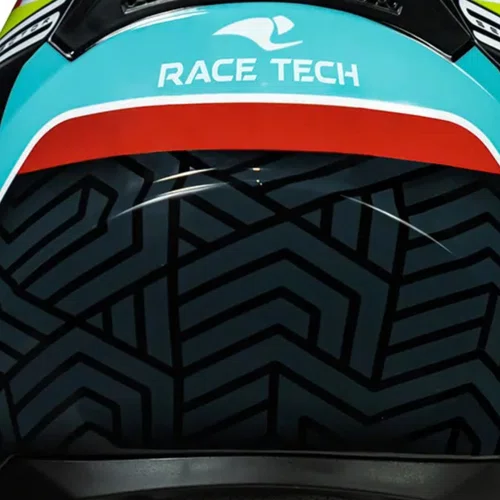 Capacete Fechado Race Tech Sector Voltkon Preto Verde Original