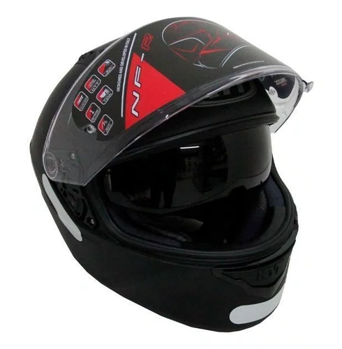 Capacete Kyt Nfr Plain Preto Fosco