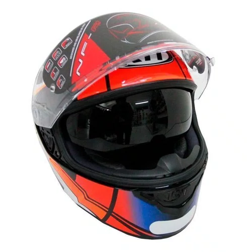 Capacete Kyt Nfr Simone Corsi Branco Multi