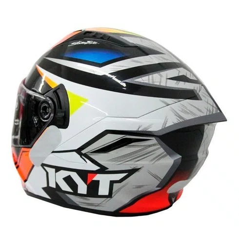 Capacete Kyt Nfr Simone Corsi Branco Multi