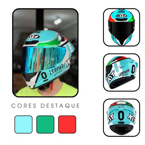 Capacete Kyt TT Course Dennis Foggia Replica