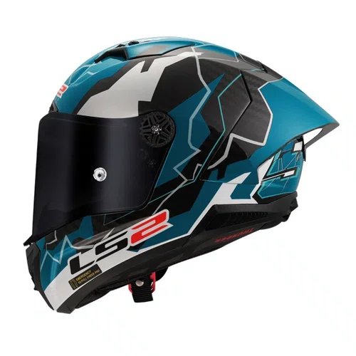 Capacete Fechado Ls2 Ff805 Thunder C GP Huertas Azul