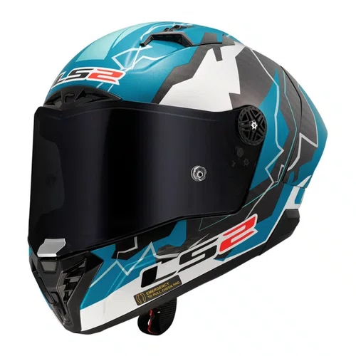 Capacete Fechado Ls2 Ff805 Thunder C GP Huertas Azul