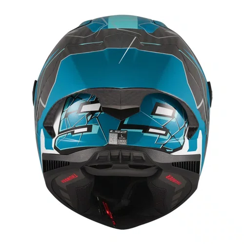 Capacete Fechado Ls2 Ff805 Thunder C GP Huertas Azul