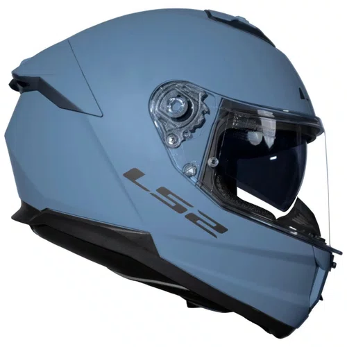 Capacete LS2 FF808 Stream 2 Monocolor Misty Azul