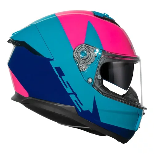 Capacete LS2 FF808 Stream 2 Thunderbiz Azul