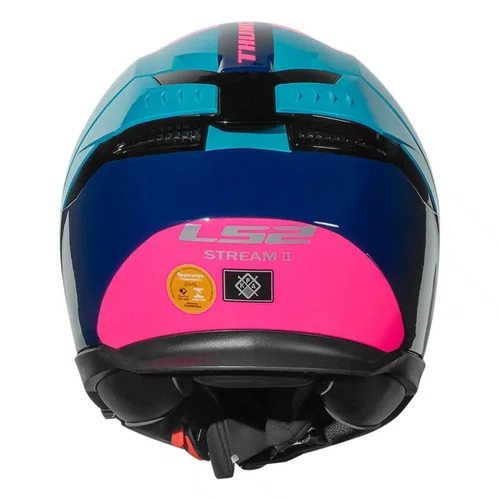 Capacete LS2 FF808 Stream 2 Thunderbiz Azul