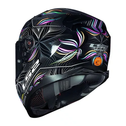 Capacete LS2 FF811 Vector 2 Tropical Preto