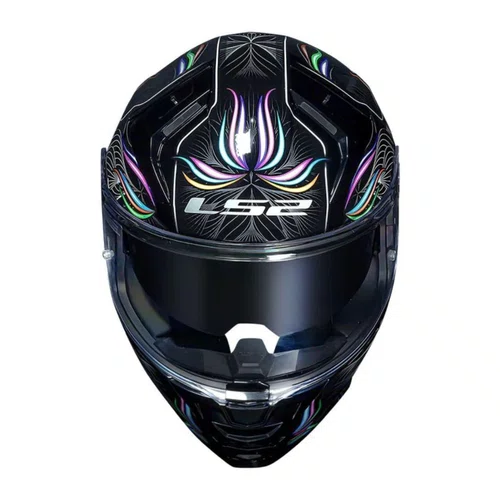 Capacete LS2 FF811 Vector 2 Tropical Preto