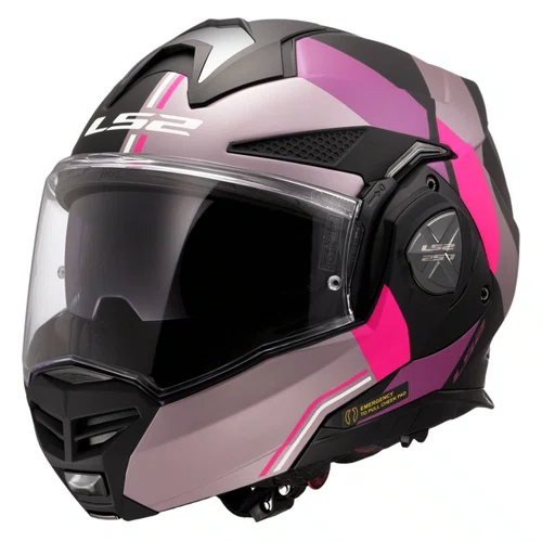 Capacete Ls2 Ff901 Advant X Ultra Roxo Cinza Fosco
