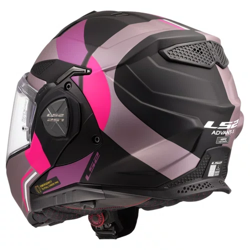 Capacete Ls2 Ff901 Advant X Ultra Roxo Cinza Fosco