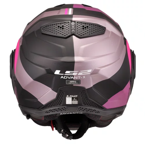 Capacete Ls2 Ff901 Advant X Ultra Roxo Cinza Fosco