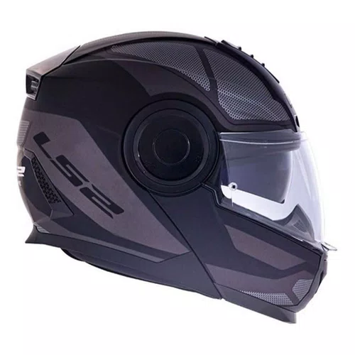 Capacete Ls2 Ff902 Scope Mask Preto Titânio