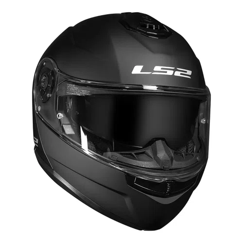 Capacete Articulado LS2 FF908 Strobe 2 - Preto Fosco Original