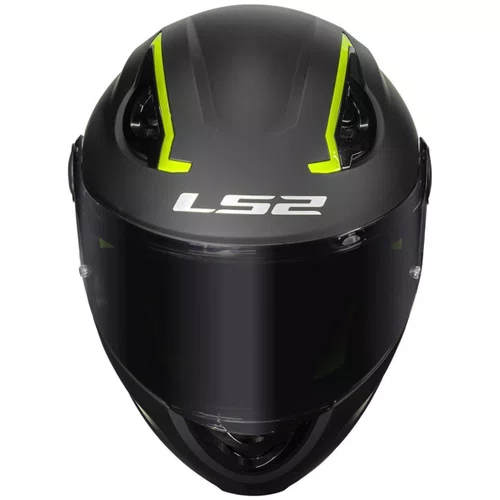 Capacete Fechado Ls2 Infantil FF812 Monocolor Preto Fosco