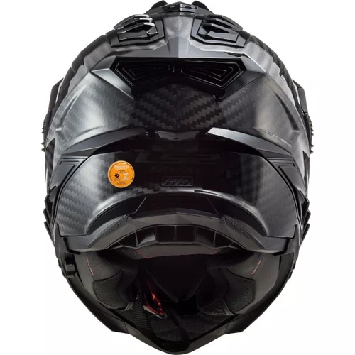 Capacete Fechado Ls2 Mx701 Explorer Carbon Solid Original Premium