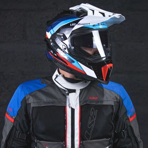 Capacete Fechado Ls2 Mx701 Frontier Full Carbon 3x1 Com Óculos Solar