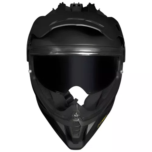 Capacete Ls2 MX702 Pioneer 2 Monocolor Preto Fosco