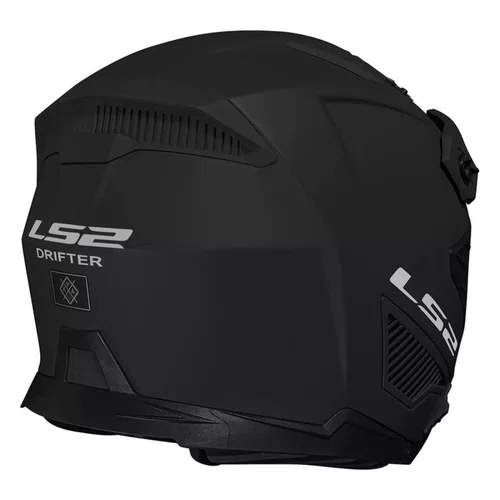 Capacete Aberto Dual LS2 OF606 Drifter Preto Fosco
