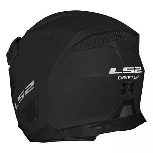 Capacete Aberto Dual LS2 OF606 Drifter Preto Fosco