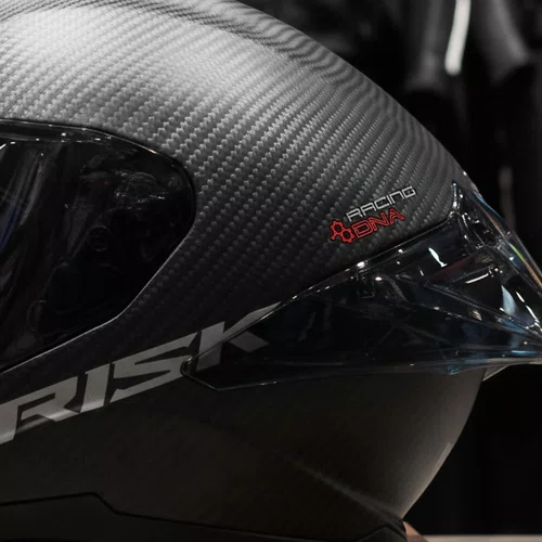 Capacete Norisk Carbon R Solid Preto Fosco