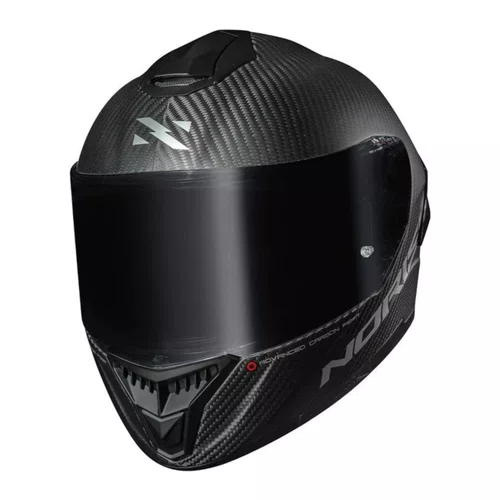 Capacete Norisk Carbon R Solid Preto Fosco