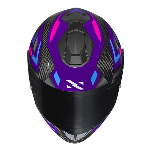 Capacete Norisk Carbon R Spot Roxo