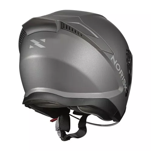 Capacete Norisk City Monocolor Cinza Fosco