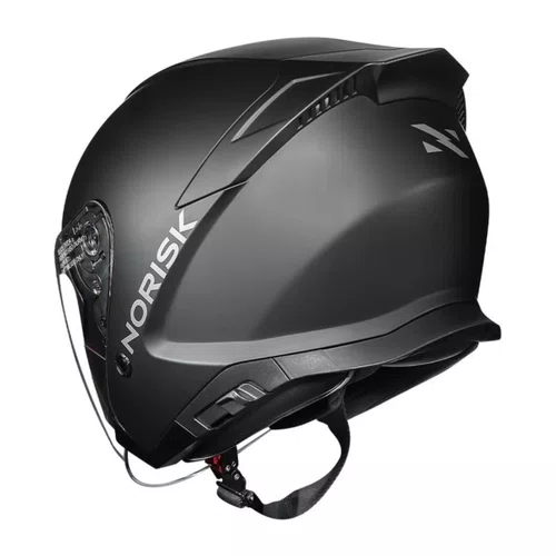 Capacete Norisk City Monocolor Preto Fosco