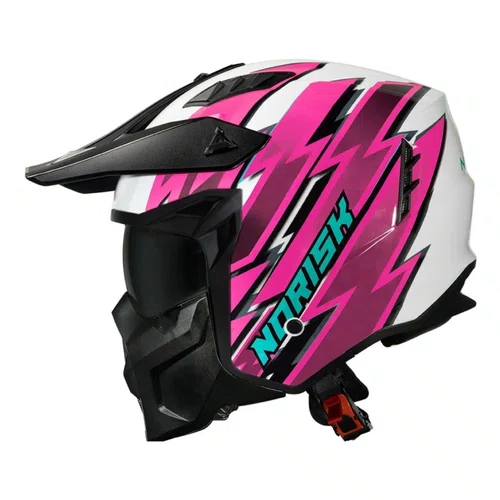 Capacete Norisk Darth II Storm Rosa