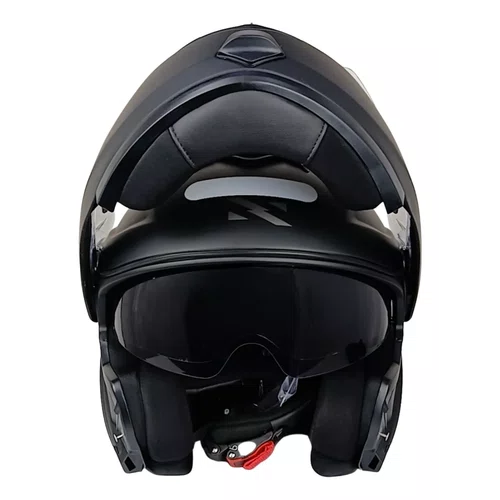 Capacete Norisk FF345 Route Monocolor Preto Fosco