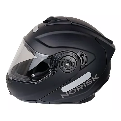 Capacete Norisk FF345 Route Monocolor Preto Fosco