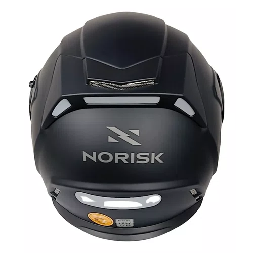 Capacete Norisk FF345 Route Monocolor Preto Fosco