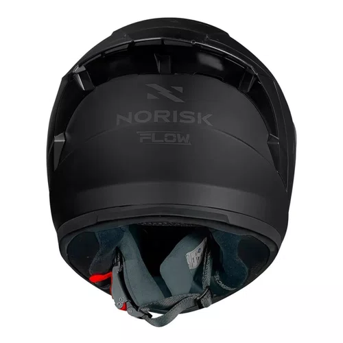 Capacete Fechado Norisk Flow Monocolor Preto Fosco