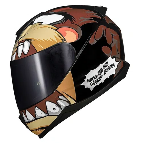 Capacete Fechado Norisk Razor Looney Tunes Taz