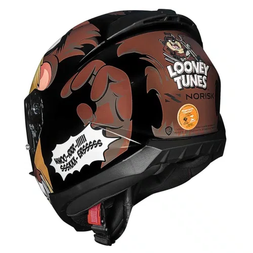 Capacete Fechado Norisk Razor Looney Tunes Taz