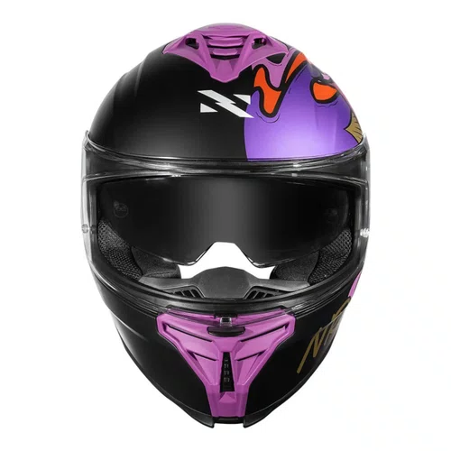 Capacete Norisk Strada 2 Lotus Preto Rosa Fosco
