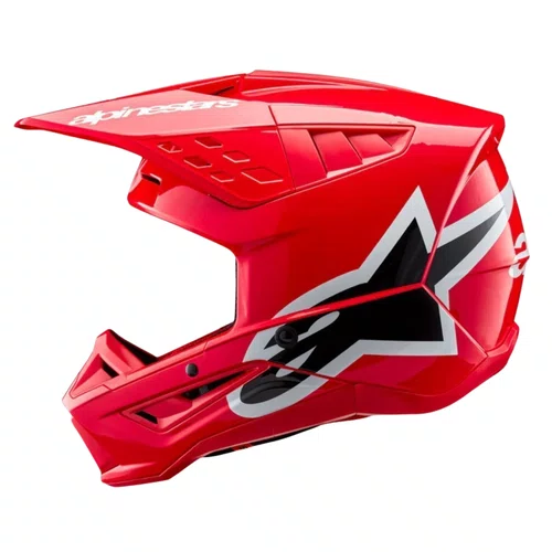 Capacete Off Road Alpinestars SM5 Corp Vermelho Gloss