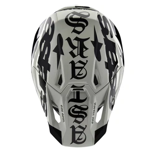 Capacete Off Road Alpinestars SM7 Wolf Dust Cinza Claro Preto