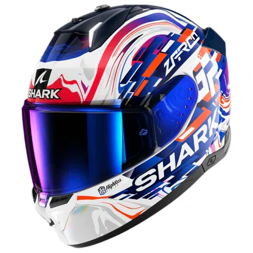 Capacete Shark Skwal I3 Zarco GP Branco Azul