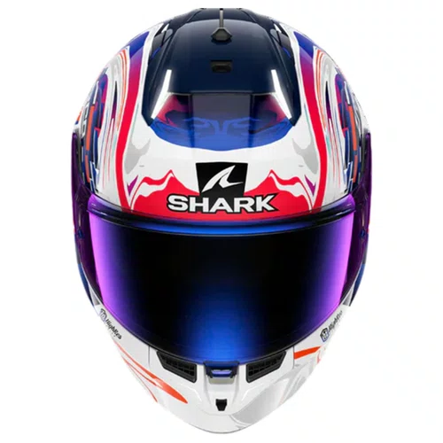 Capacete Shark Skwal I3 Zarco GP Branco Azul