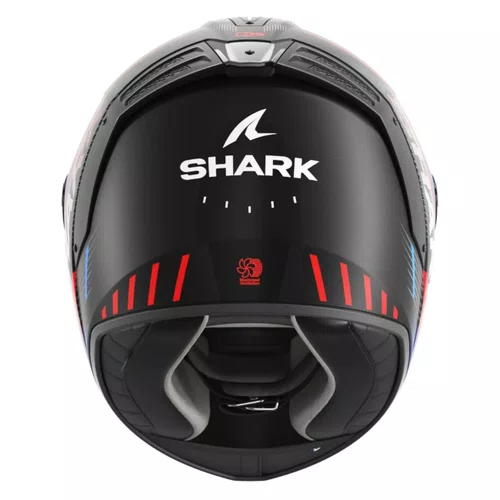 Capacete Shark Spartan RS Speed Tech Preto Vermelho Azul
