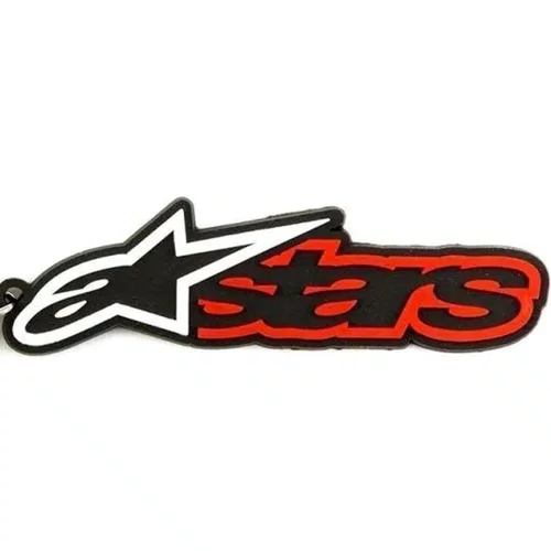 Chaveiro Alpinestars Blaze Preto Vermelho Acessório Original
