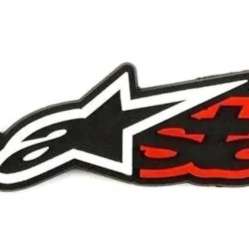 Chaveiro Alpinestars Blaze Preto Vermelho Acessório Original