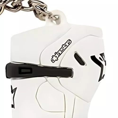 Chaveiro Alpinestars New Tech 10 Branco Acessório Oficial