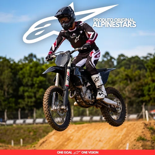 Colete Alpinestars A1 Pro Chest Protector Preto Vermelho Original