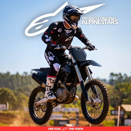 Colete Alpinestars A10 V2 Chest Protector Preto Vermelho