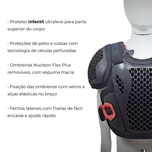 Colete Alpinestars Bionic Action Youth Chest Protector