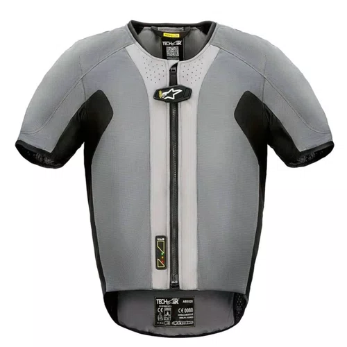 Colete Alpinestars Tech Air 5 Cinza Escuro Preto